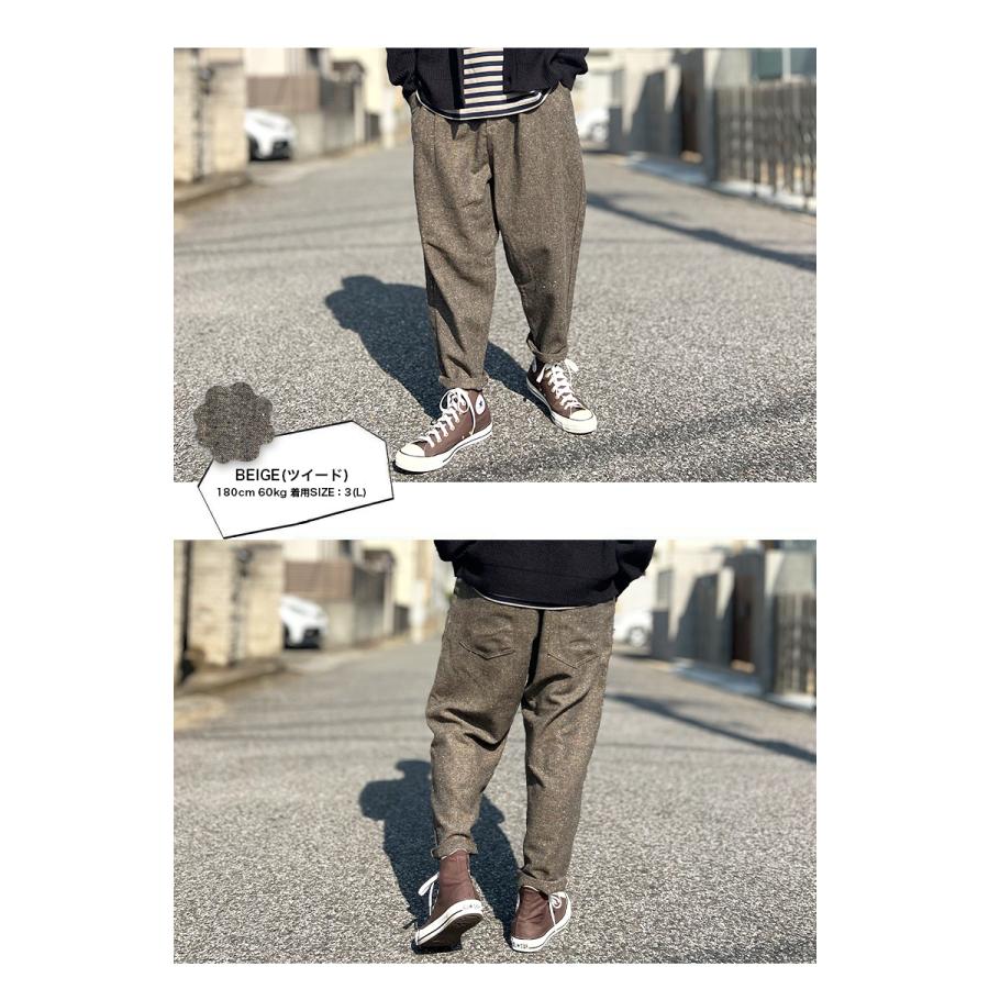 極美品✨Y's ワイズ サルエルパンツ ヨウジヤマモト チェック ヘリンボーン BEATJIVE シェフパンツ ワイドパンツ ツイード ヘリンボーン