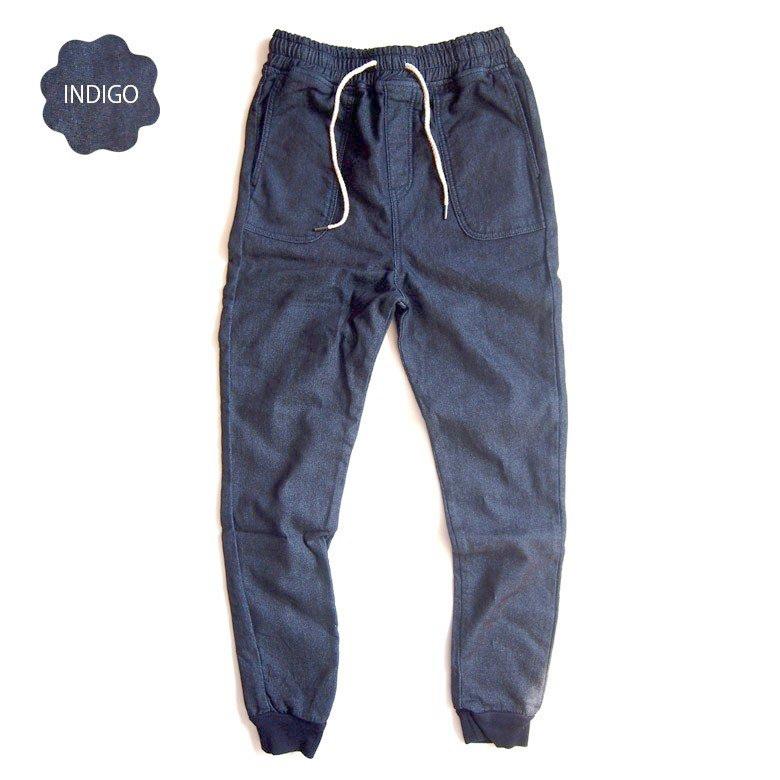 ジョガーパンツ スウェットパンツ スキニー デニム リブ付 ジーンズ ジーパン テーパード スリム ストレッチ 裏毛 スエット メンズ 春 春服 夏 M L 9213 7303 Beatjive 通販 Yahoo ショッピング