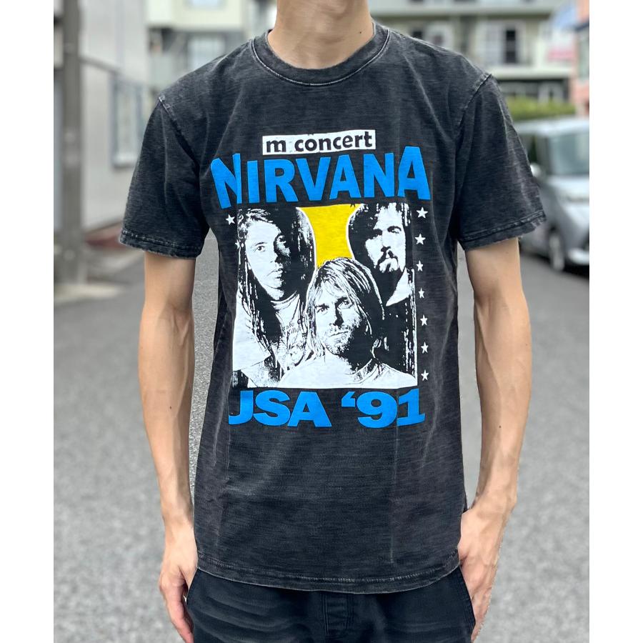 BEATJIVE（ビートジャイブ） NIRVANA Tシャツ 半袖 メンズ レディース