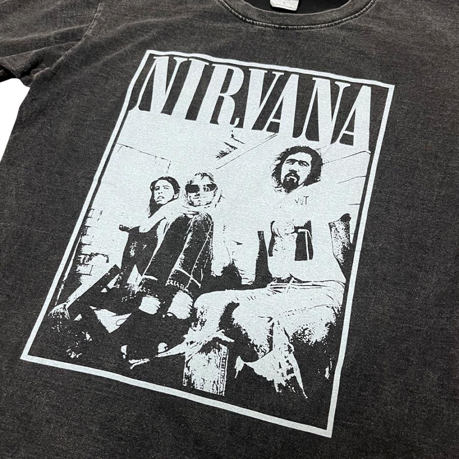 BEATJIVE NIRVANA Tシャツ 半袖 メンズ レディース ピグメント 加工