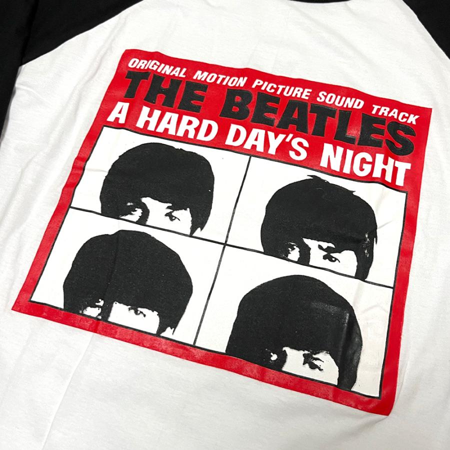 BEATJIVE（ビートジャイブ） ビートルズ ラグラン Tシャツ 7分袖
