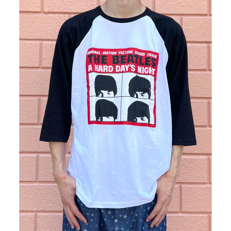 BEATJIVE（ビートジャイブ） ビートルズ ラグラン Tシャツ 7分袖