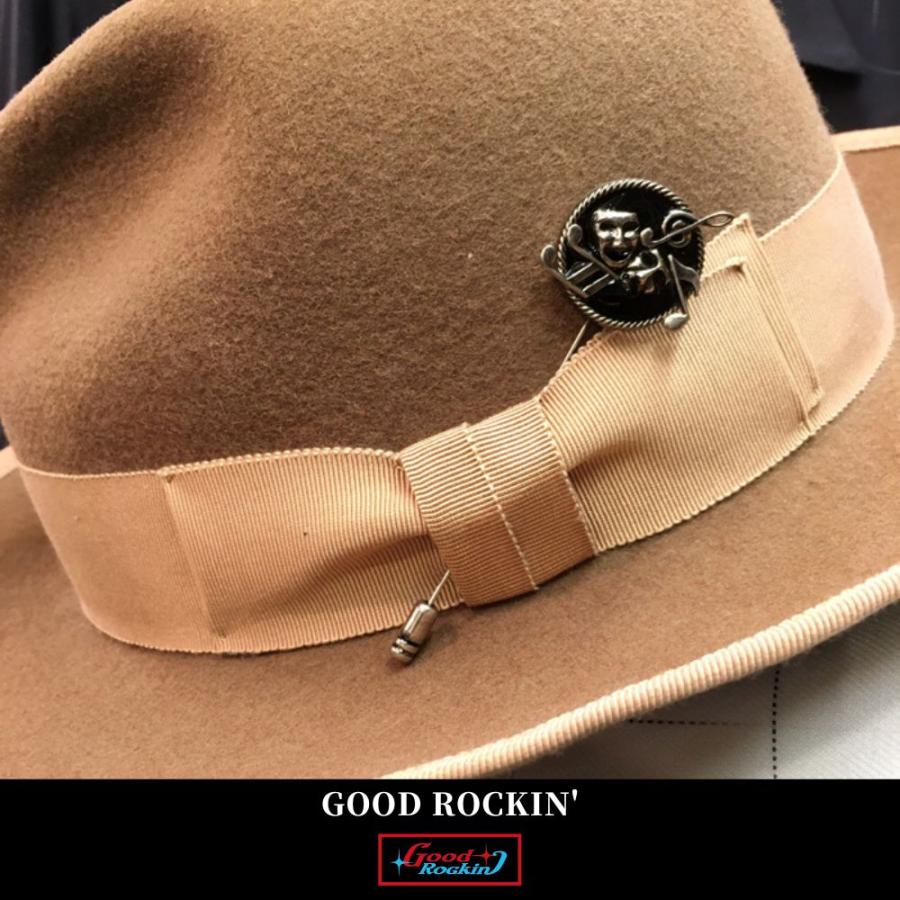 グッドロッキン ハットピン GOOD ROCKIN'×A metal Two Face hat