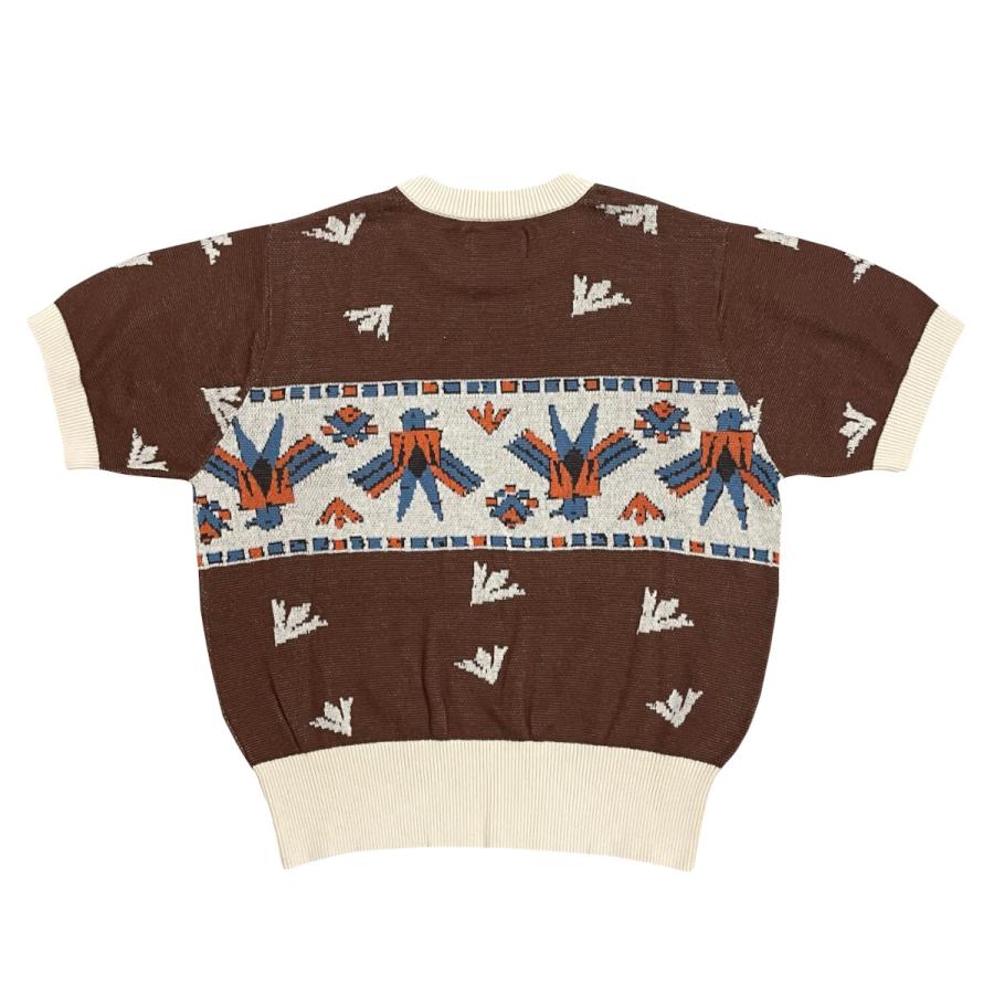 サマーニット 半袖 メンズ レディース Summer Knit Thunderbird サイズ
