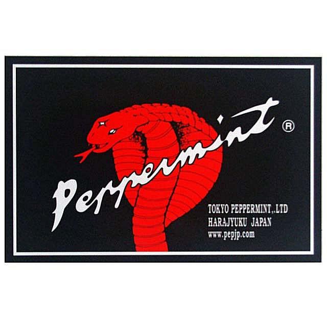 ペパーミント　ロカビリー A4ステッカー コブラマーク一枚物 TOKYO PEPPERMINT ロカビリー