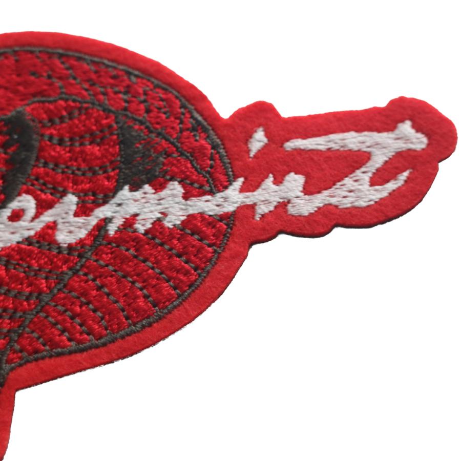 ワッペン コブラ切り抜きワッペン （小） 赤 ロカビリーファッション