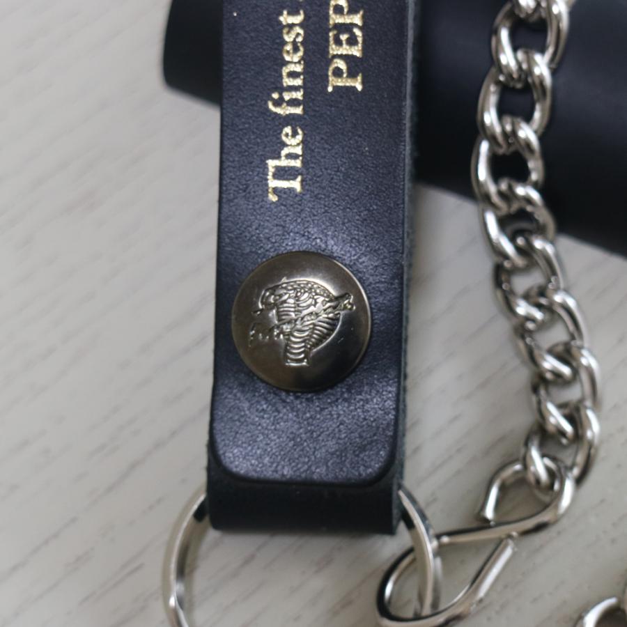 上品な ペパーミント ウオレットチェーン キーホルダー RSW-3265