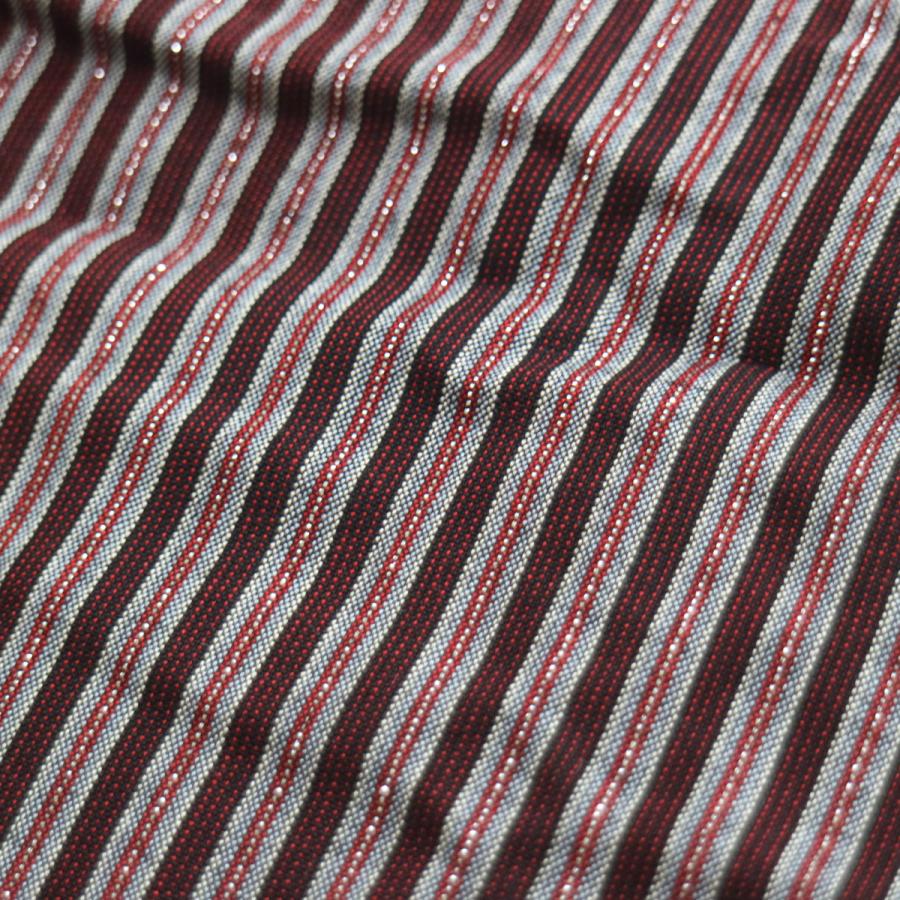 シャツ 長袖 メンズ ロカビリーファッション Lame Stripe Italian Shirts サイズL ブランド SAVOY CLOTHING｜beatswing｜09
