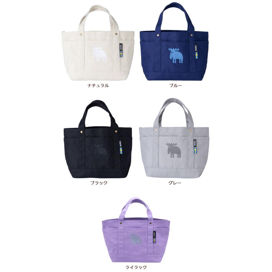 moz（モズ） トートバッグ帆布 M W34×H21cm キャンバス素材 エルク 綿