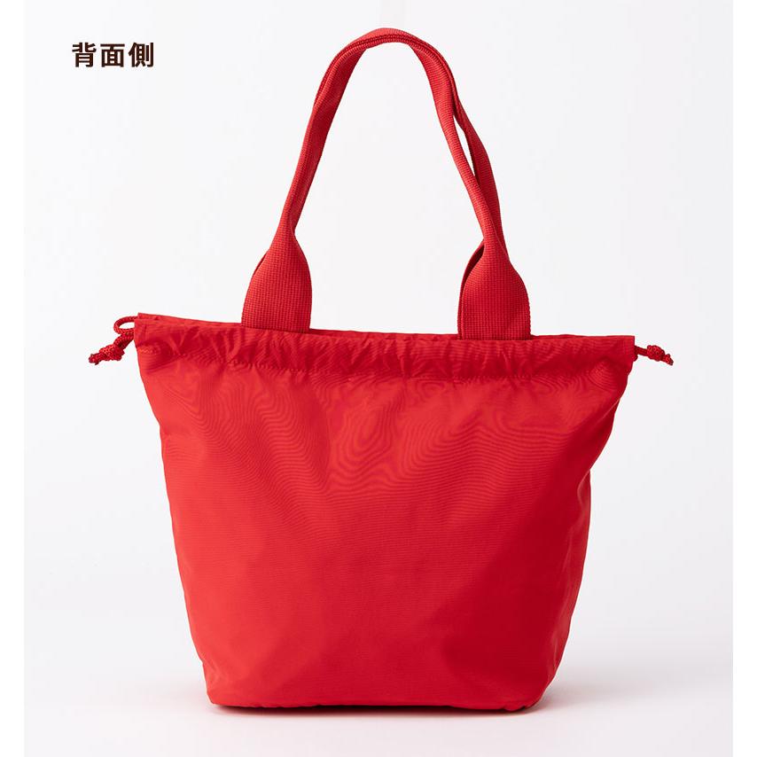 moz モズ 刺繍トートバッグ M W26×H21cm 2way 巾着バッグ エルク