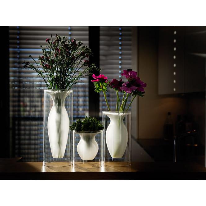 エスメラルダベースS Philippi 花瓶 ガラス フィリッピ フラワーベース