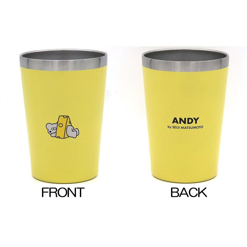 爆買 アンディ コンビニマグ ねずみのANDY タンブラー 真空二重構造