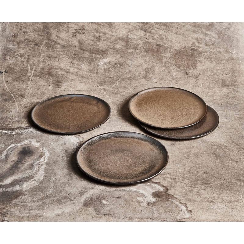 デザート プレート20cm aidaアイーダ RAW 北欧 ストーンウエア