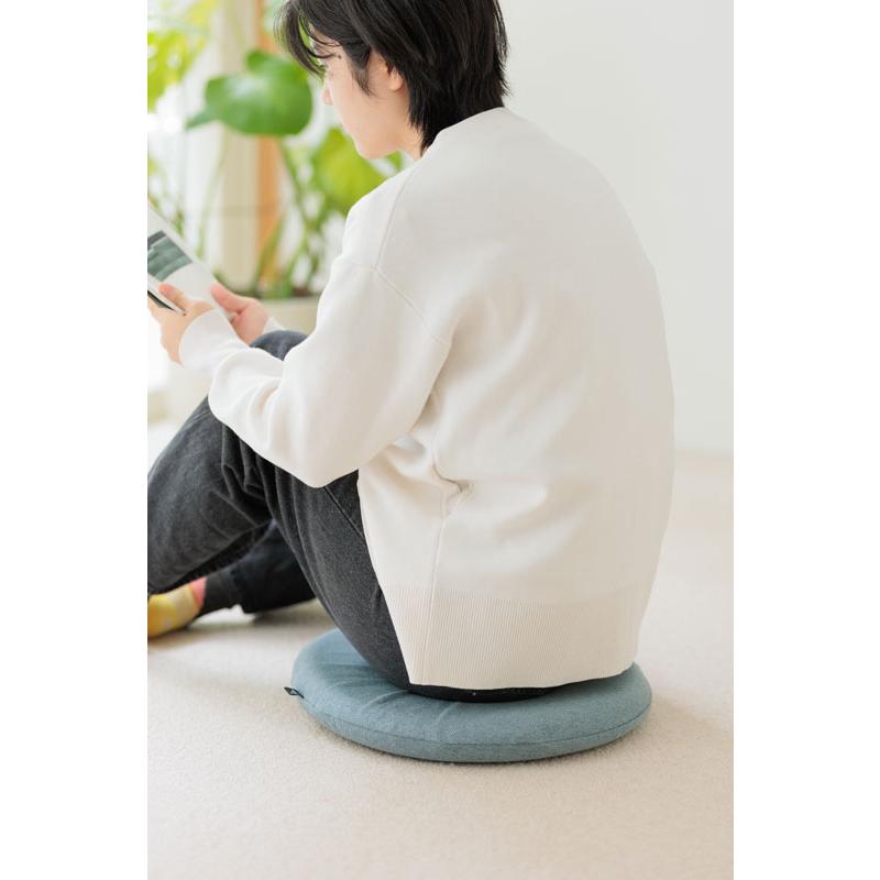 高反発 シートクッション 洗えるカバー MYSIG 北欧 座布団 椅子用