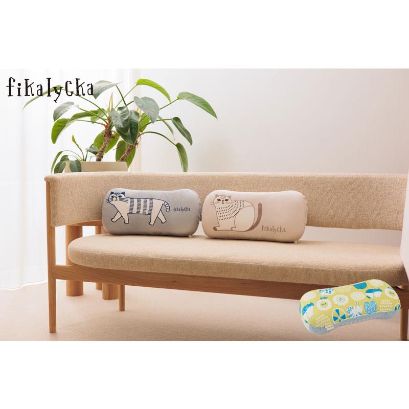 腰当てクッション fikalycka クッション 低反発 猫 : カジュアル雑貨