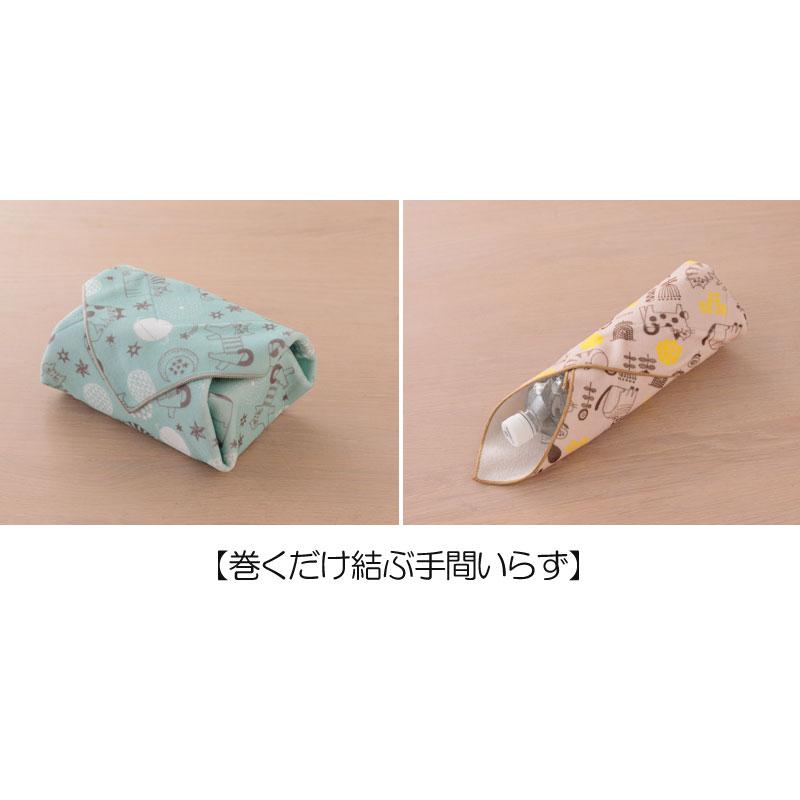 ピタッとくっつく 巻くだけ ランチクロス fikalycka 北欧 保冷 猫 お