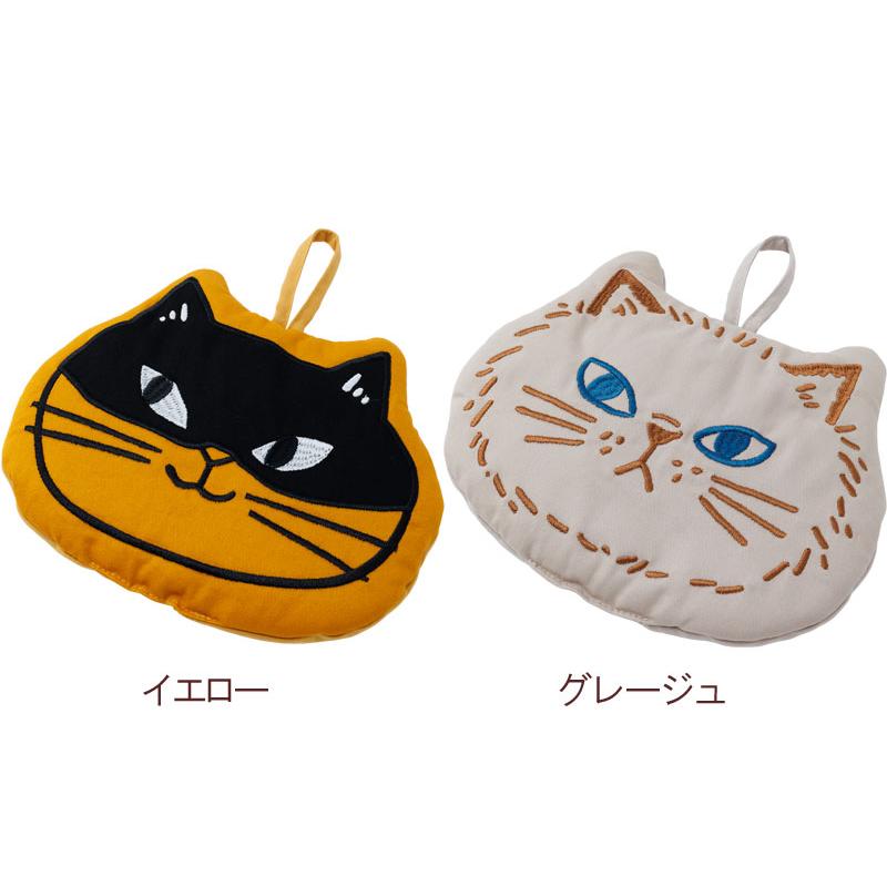 キッチンミトン fikalycka 鍋敷き 鍋つかみ 猫 北欧 : カジュアル雑貨