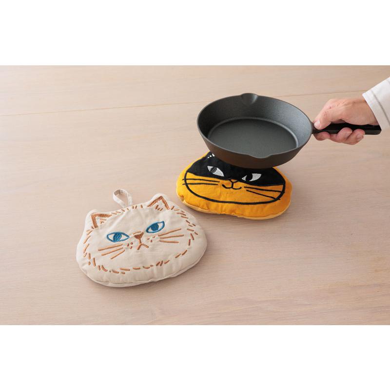 猫デザイン鍋敷き　11 猫デザイン鍋敷き 11
