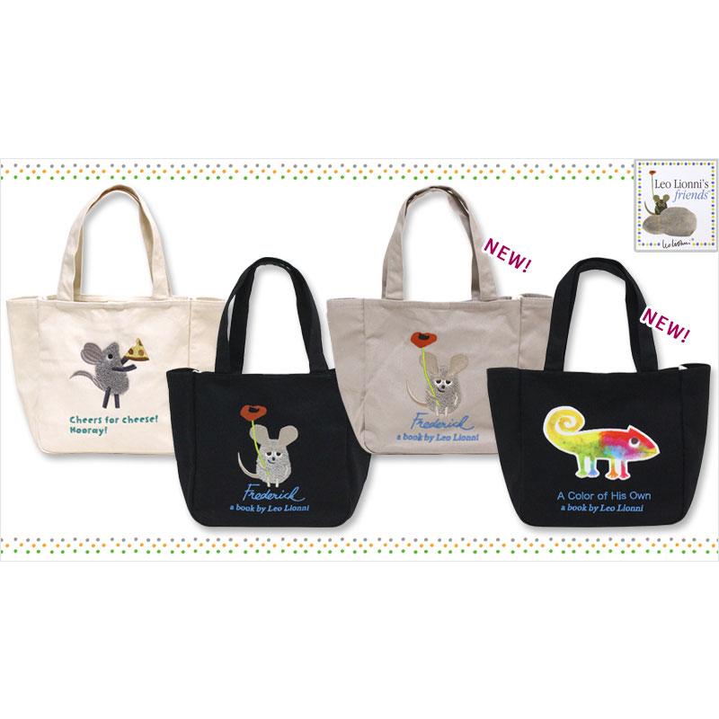 ミニ トートバッグ 23×23cm レオレオニ フレンズ フレデリック ランチ