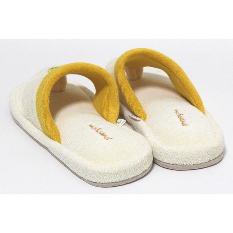 モフサンド ビーチサンダル型スリッパ サメにゃん パイナップル モフサンド ビーチサンダル型スリッパ サメにゃん パイナップル