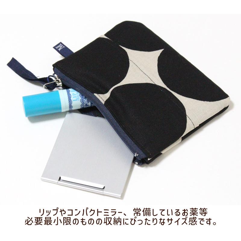 MAISON BLANCHE ティッシュ ポーチ メゾンブランシュ 13.5×10.5cm 綿麻