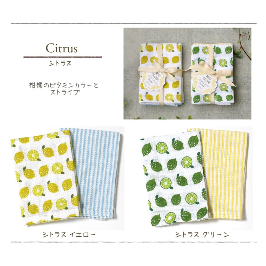 ディッシュクロス 2枚セット コットン100％ ワッフル おしゃれ プチ