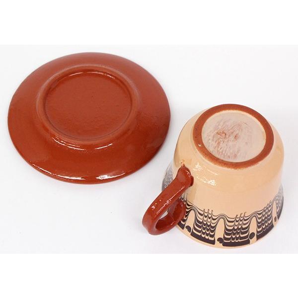 難あり！ ブルガリア トロヤン陶器 食器 モノトーン シリーズ カップ