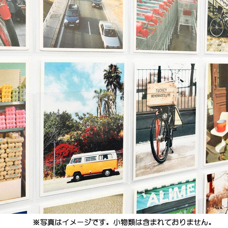 サキ SAKI ディスプレイポケット 25ポケット バーチカルポストカード S