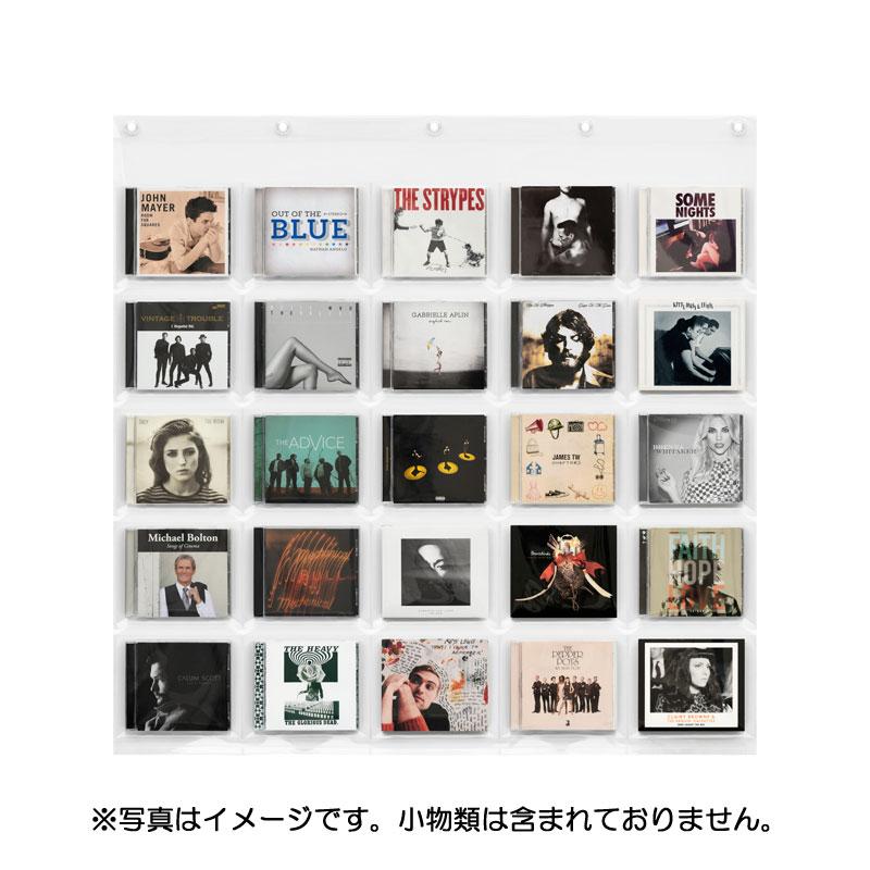 サキ SAKI ディスプレイポケット 25ポケット CD 25P バーチカルポスト
