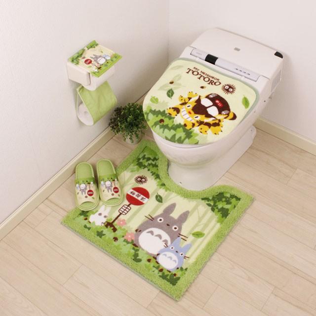 スタジオジブリ となりのトトロ なかま トイレマット 60×60cm