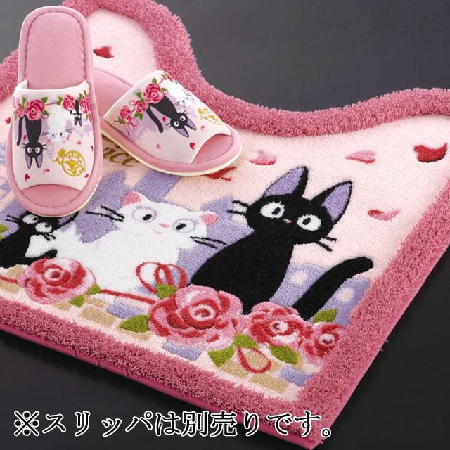スタジオジブリ 魔女の宅配便 トイレマット60×60と普通フタカバー2点