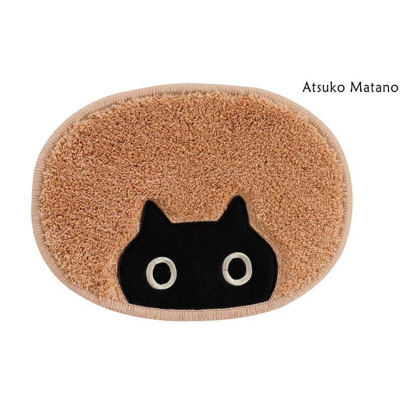 マタノアツコ アクセントマット MEME 23×30 Atsuko Matano メメ ネコ