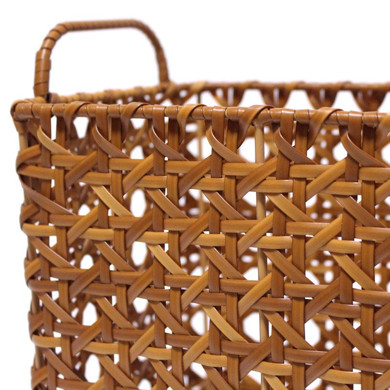 さえら　ヒスクローネ ラック 藤　収納　スリッパ　ラタン　カゴおまけ付き beau-p_uc002