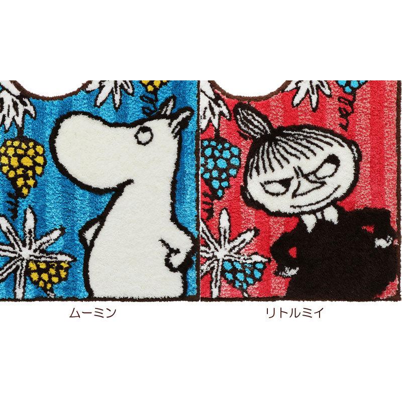 MOOMIN（ムーミン） トイレマット ロストインザバレー 55×60cm
