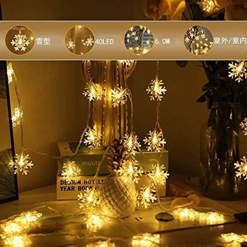 Sfour フェアリーライト電飾led イルミネーションライト6m 40led電池式 クリスマス 飾りツリー Led電球庭 Be2b Beau Peuple 通販 Yahoo ショッピング