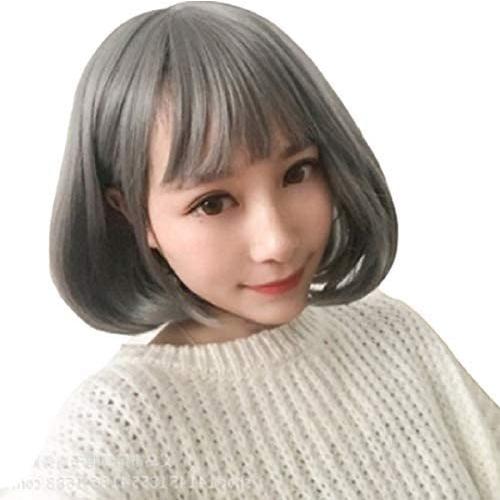 Mt Ikoma ウィッグ フルウィッグ グレイヘア かつら セミロング おかっぱ ミディアム ロング 耐熱 ボブ 小顔 Be2c Beau Peuple 通販 Yahoo ショッピング