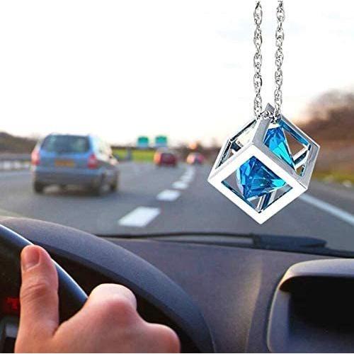 Heizi 車 ルームミラー アクセサリー 水晶 クリスタル オーナメント 車内 飾り 装飾 幸運 お守り ブルー Be2c Beau Peuple 通販 Yahoo ショッピング