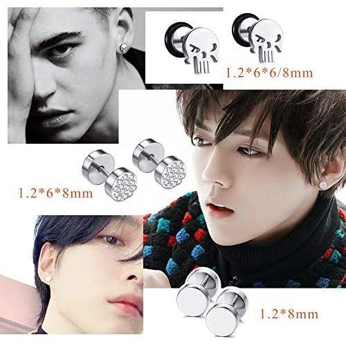 Fcz ピアス メンズ イヤリング フープピアス ステンレス 男性アクセサリー シルバー 6ペア12個セット 人気 かっこいい Be2c Beau Peuple 通販 Yahoo ショッピング