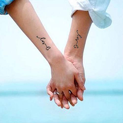 Yesallwas タトゥーシール 6枚セット 文字 かっこいい 人気 タトゥーステッカー 入れ墨 シール 刺青シール 防水 子供 Be2c Beau Peuple 通販 Yahoo ショッピング