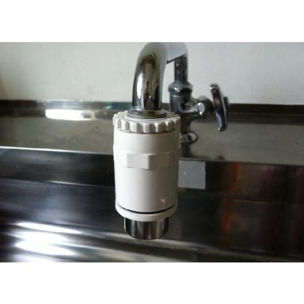 νSUN君 ニュー・サンクン 171コア/1連 じょうご付き 量子水 活水器 蛇口接続用 ニューサン君 ニューサンクンの画像