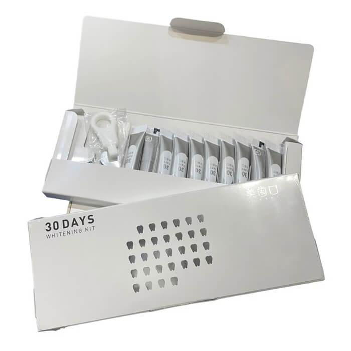 DENTAL POWDER 30g×30包 5袋セット 正規販売店 30DAYS WHITENING KIT 美歯口30はみがき 5g×10個入り 1個