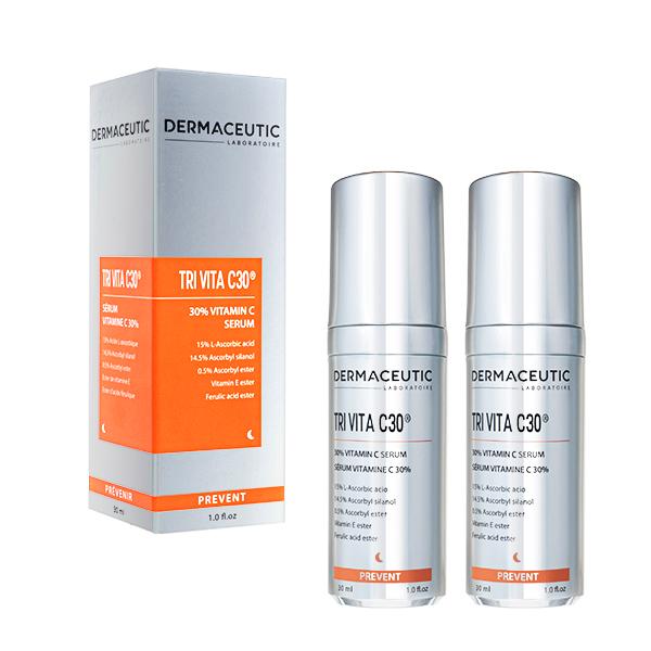 ダーマシューティック トリビタC30 30ml 2本 Dermaceutic Tri Vita C30 ビタミンC セラム パラベンフリー 無香料 日時指定不可 :f-dctrvtc3030ml2:ビューストア - 通販 - Yahoo!ショッピング