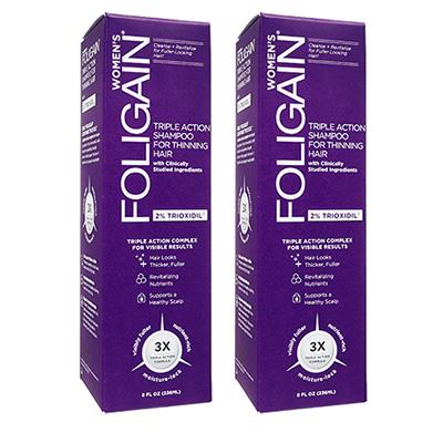 トリプルアクション シャンプーフォーシニングヘア 女性用 236ml 2箱 Foligain Triple Action Shampoo For Thinning Hair For Women 海外発送 日時指定不可 F Flgntrplactnsmptnghrwmn236ml2 ビューストア 通販 Yahoo ショッピング