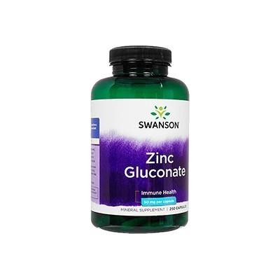 スワンソン グルコン酸亜鉛 50mg 250錠 1本 旧商品名：ジンク Swanson Zinc Gluconate 50mg250caps 亜鉛 必須ミネラル補給 日時指定不可｜beau-store