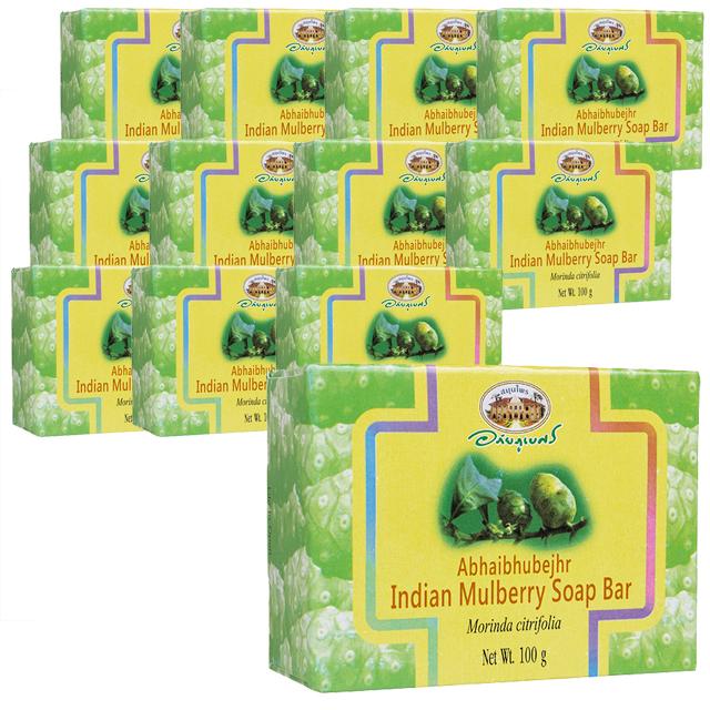 インディアンマルベリーソープ 100g 12個 Indian Mulberry Soap Bar インディアンマルベリー石鹸 ノニの100