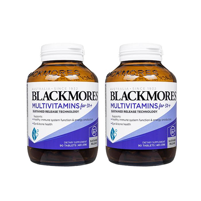 マルチビタミン フォー50+ 90錠 2本 ブラックモアズ Blackmores