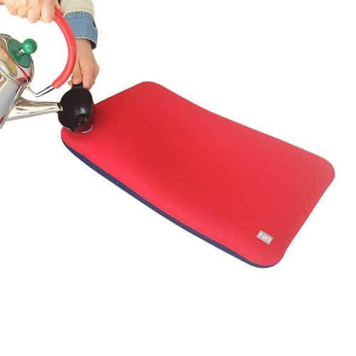 正規販売店 やわらか湯たんぽ 座ぶとん型 穴ナシ ヘルメット潜水株式