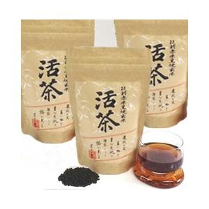 黒焼き赤米玄米茶 3個セットヒート包装タイプ 活茶300g ３袋 １袋につき15g×20包 筑前赤米玄米｜beau-store