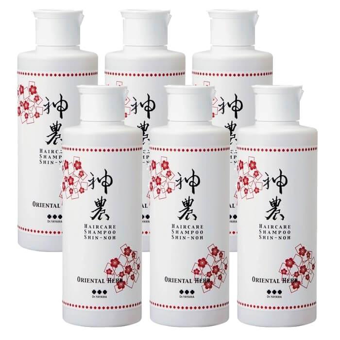 神農ヘアシャンプー 200ml 6本 植物の抽出液とハーブエッセンスをバランスよく配合した究極の自然派シャンプー 15％OFFクーポン付 神農ヘアシャンプー 200ml 6本 植物の抽出液と