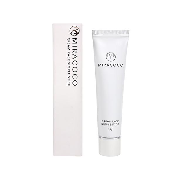 ミラココ クリームパック シンプルスティック 55g MIRACOCO 新発想の浸透型コラーゲンピールパック 潤い ツヤ ハリ 超低分子コラーゲン ミラココ クリームパック シンプルスティック 55g MIRACOCO 新発想の
